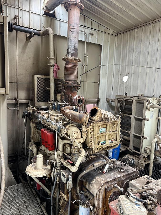 Used WAUKESHA H24 NATURAL GAS ENGINE Frick TDSH233XL