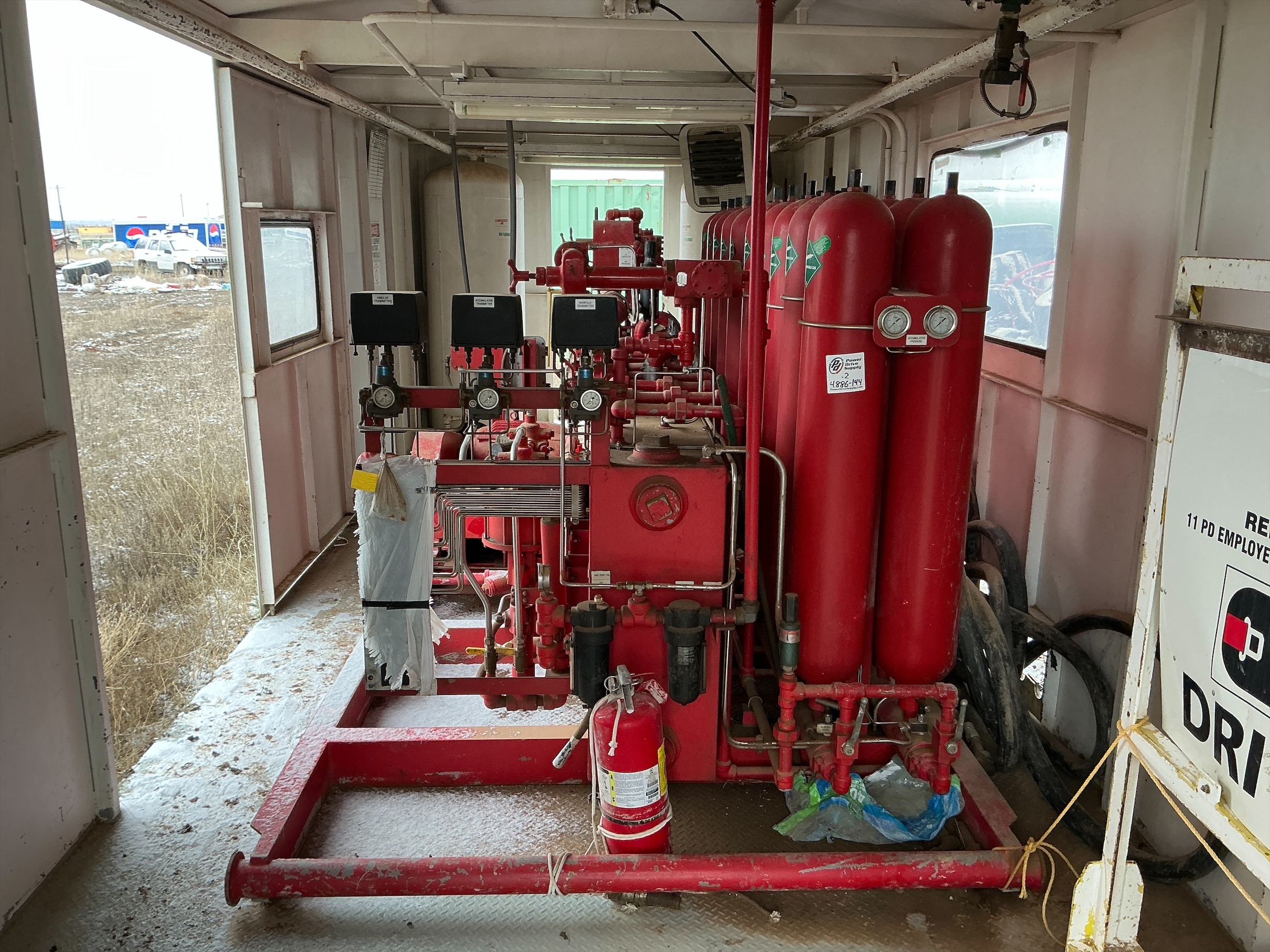 Used 6 Station Koomey/Accumulator CAD Control