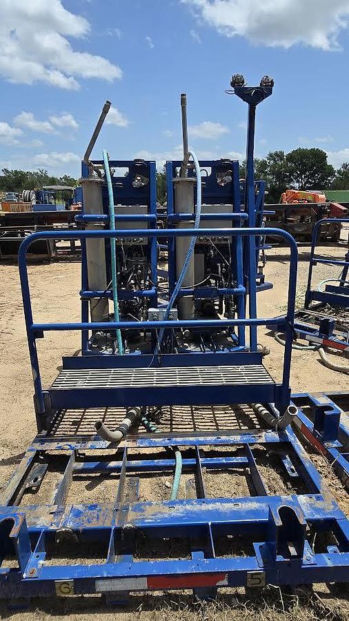 Used Dual Pump System, Skid Mounted
