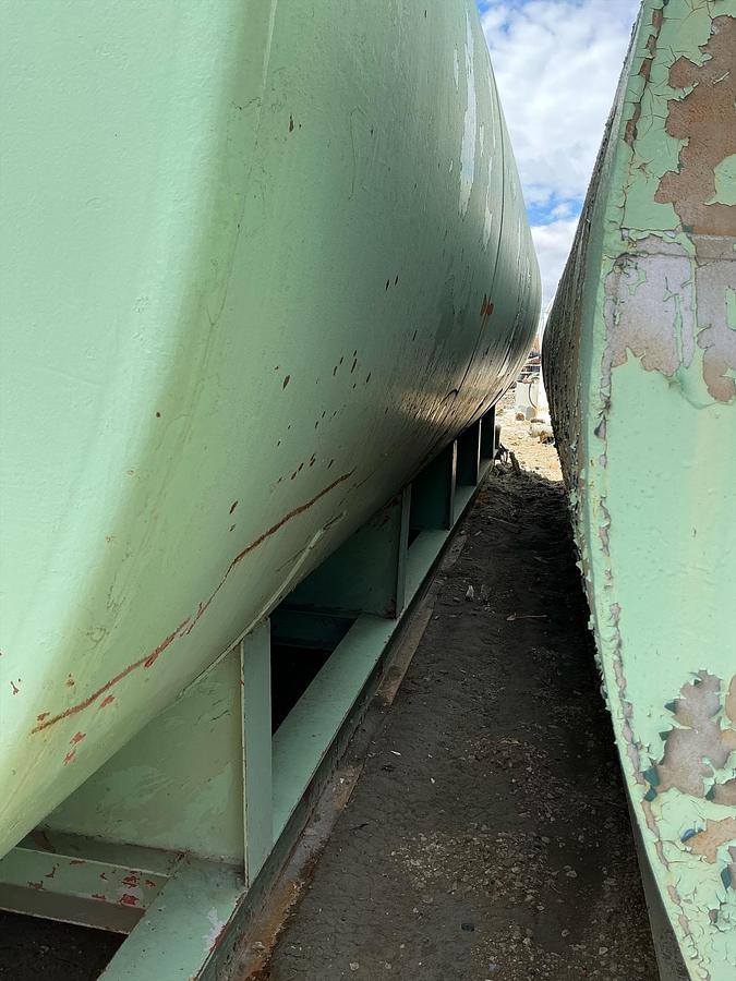 Used Welded Steel 18,000 Gallon Diesel Fuel Tank