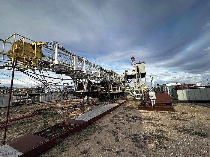 Used 2006 RG Petro Drilling Rig 1300 HP Trailer Mounted