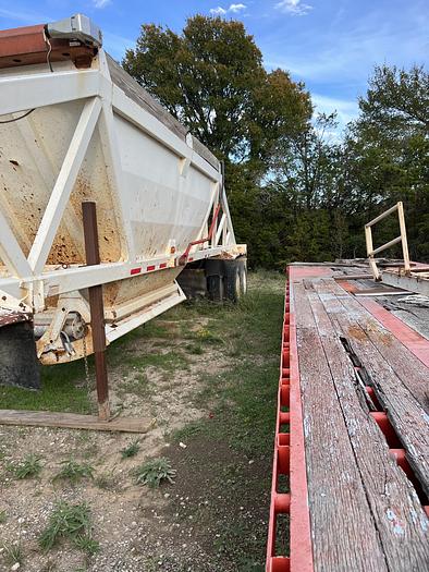 Used 1999 Ranch MFG Belly Dump Tandem Axle Trailer