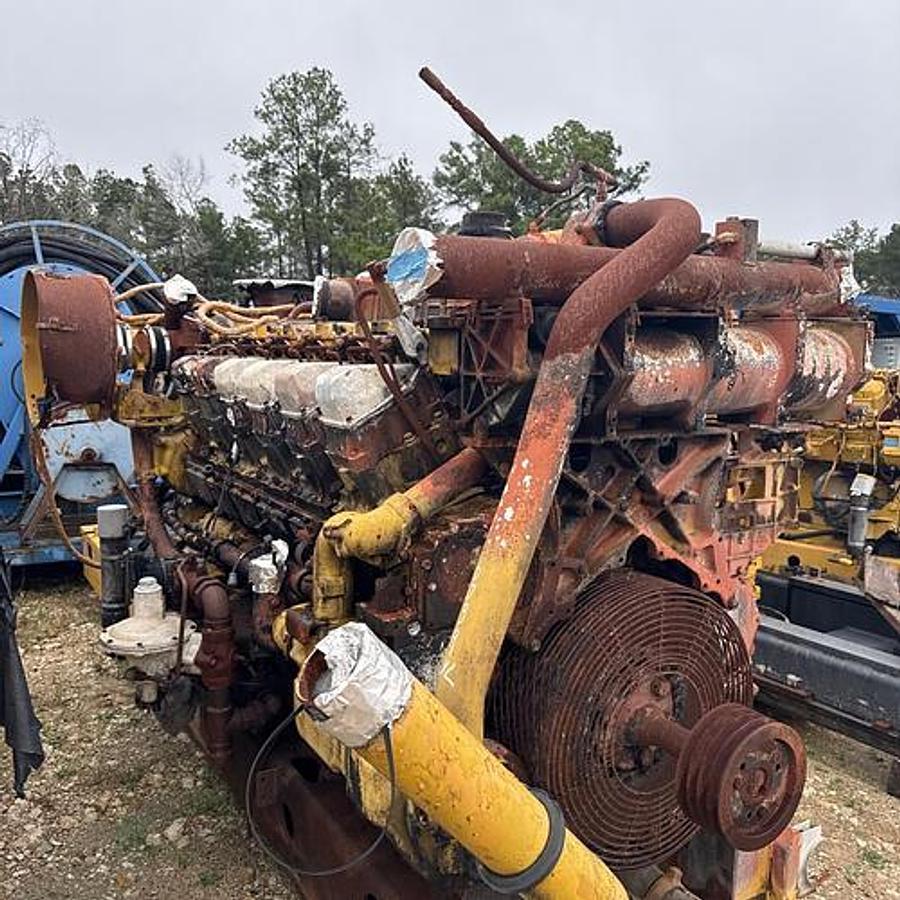 Used CAT 3512-C Engine w/Generator Drive