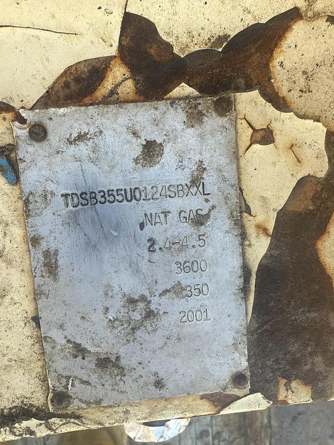 Used FRICK ROTARY SCREW COMPRESSOR TDS33555U