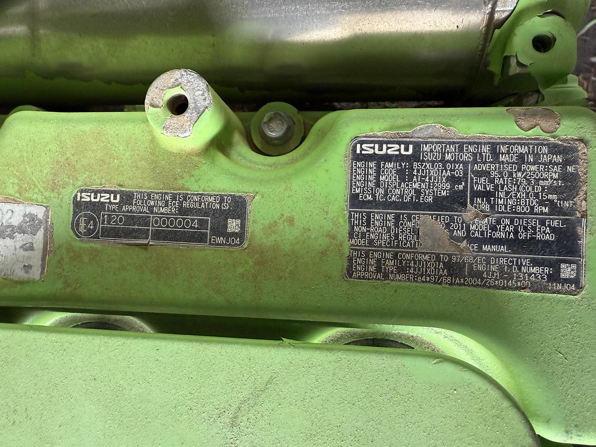 Used  Isuzu 4JJ1 Turbo-Diesel Engine