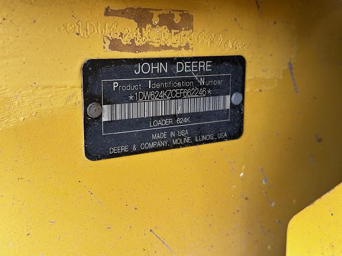 Used John Deere 624 K