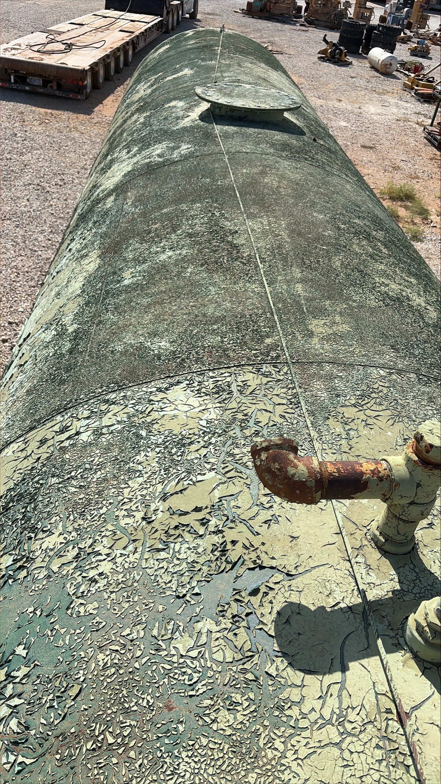Used Welded Steel 10,000 Gallon Diesel Fuel Tank