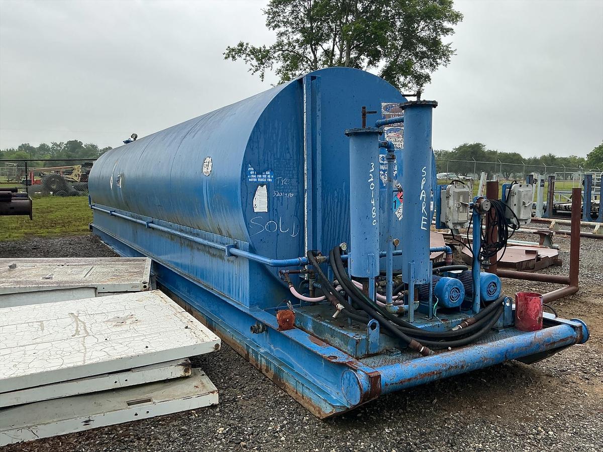 Used Fuel Tank, Welded Steel, H&P 