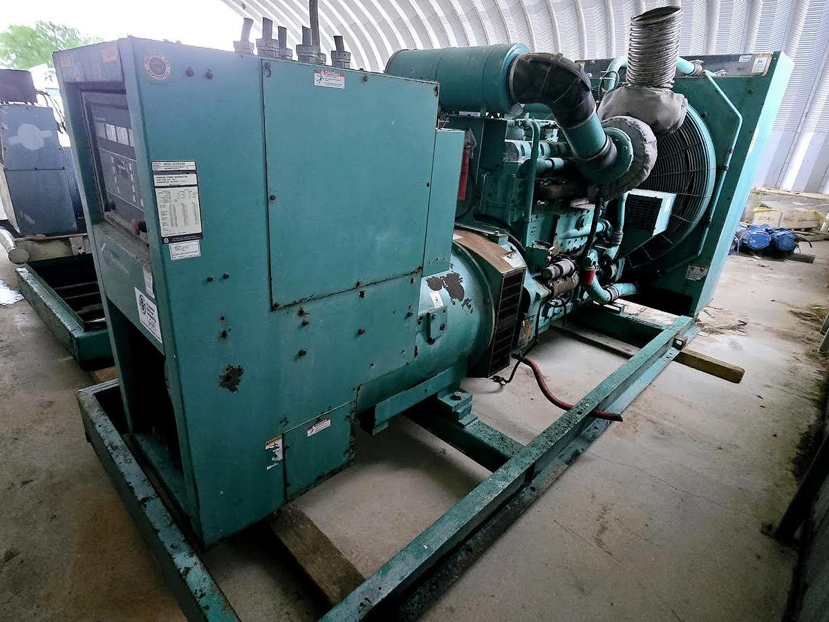 Used Cummins Powered Generator