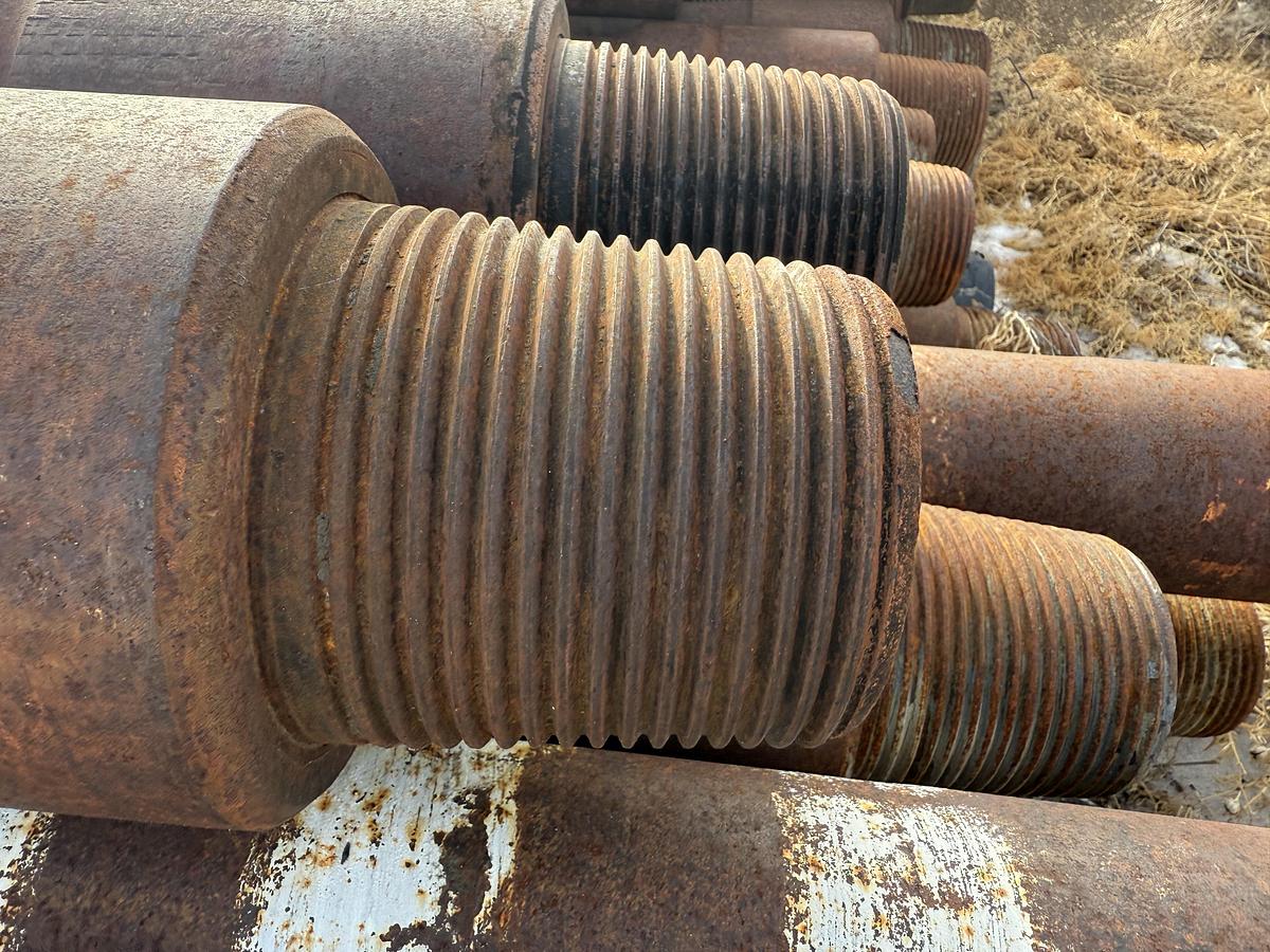 Used 4-1/2" Drill pipe Rack D