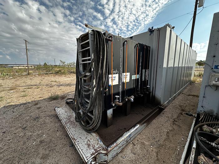 Used Skidded Fuel Tank 13,800 Gallons