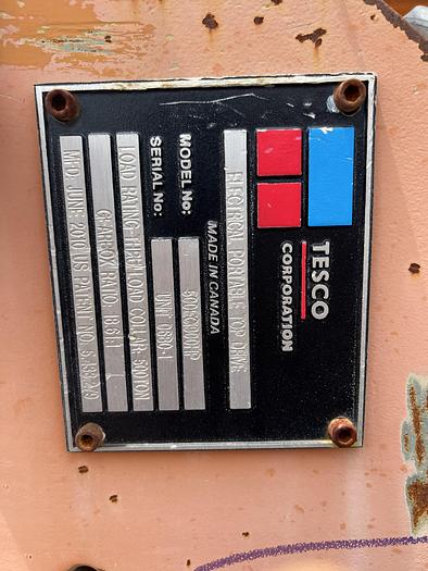 Used Tesco 500 Ton ECI 900hp