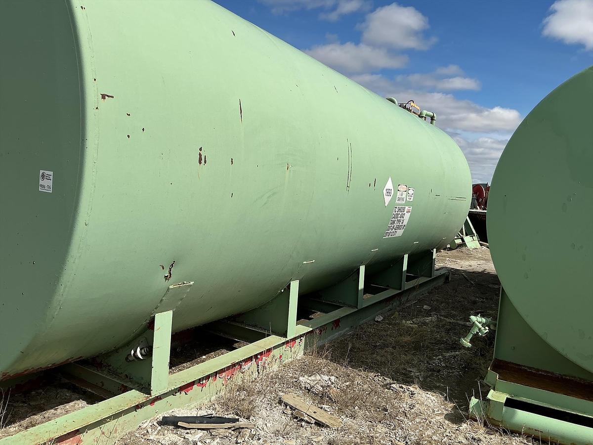 Used Welded Steel 18,000 Gallon Diesel Fuel Tank