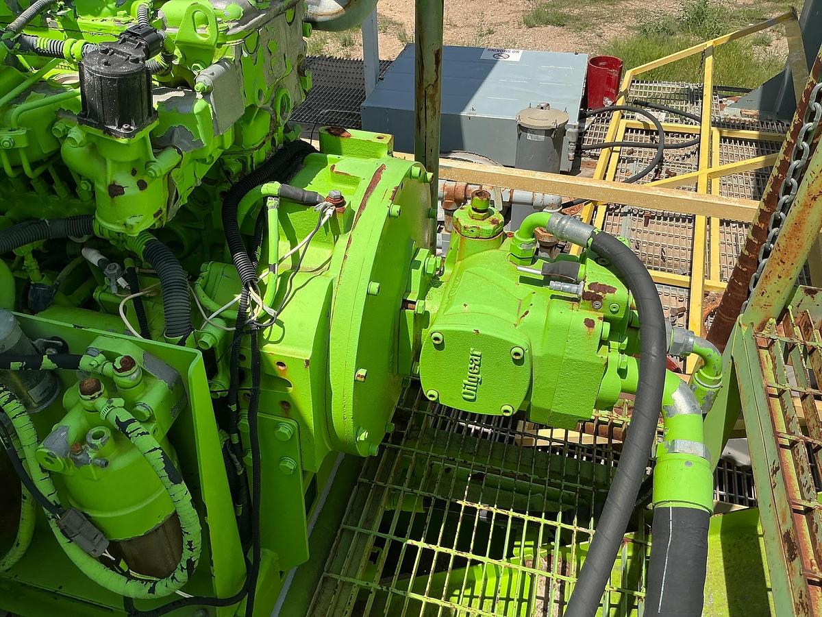Used Isuzu Diesel Engine on Skids