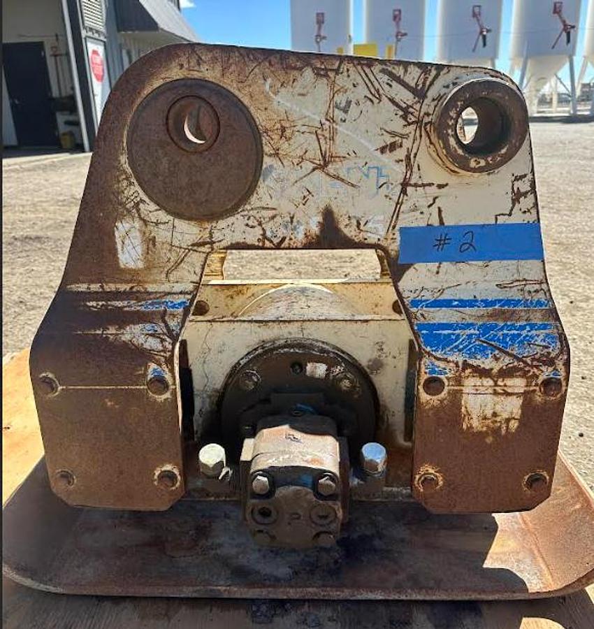 Used Hydraulic Plate Compactor for Standard Backhoe
