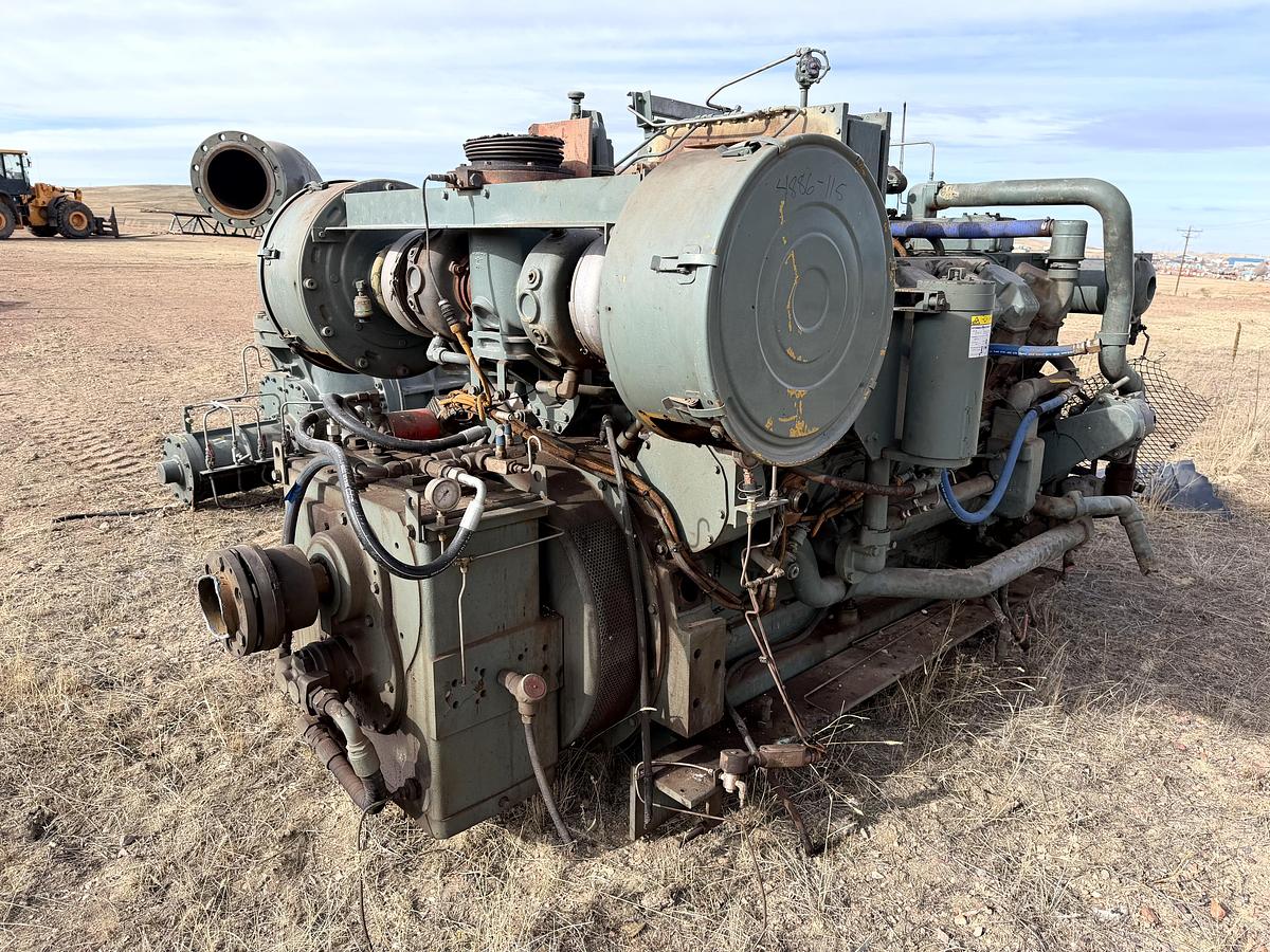 Used Cat G3512LE Natural Gas Engine 