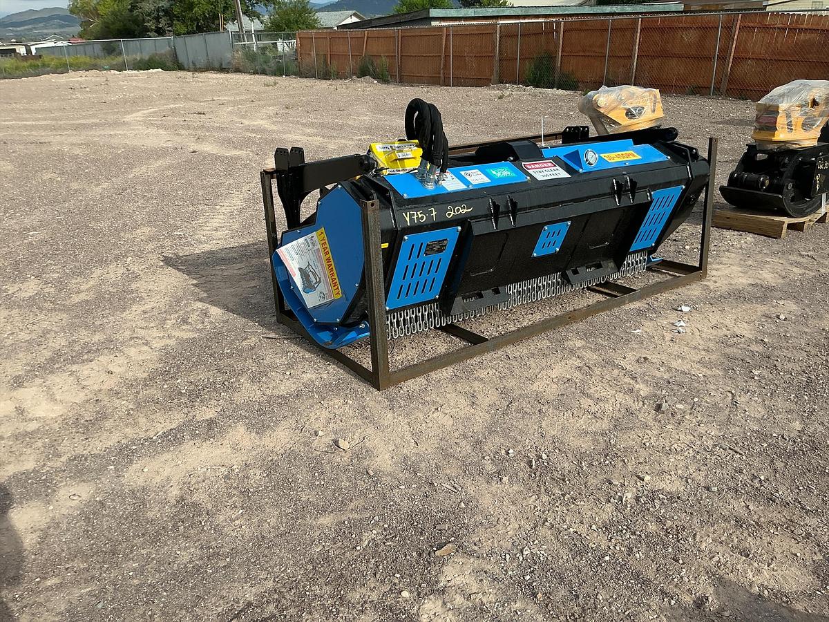 Used 2026 Raytree Skid Steer Mulcher in Drum -UNUSED