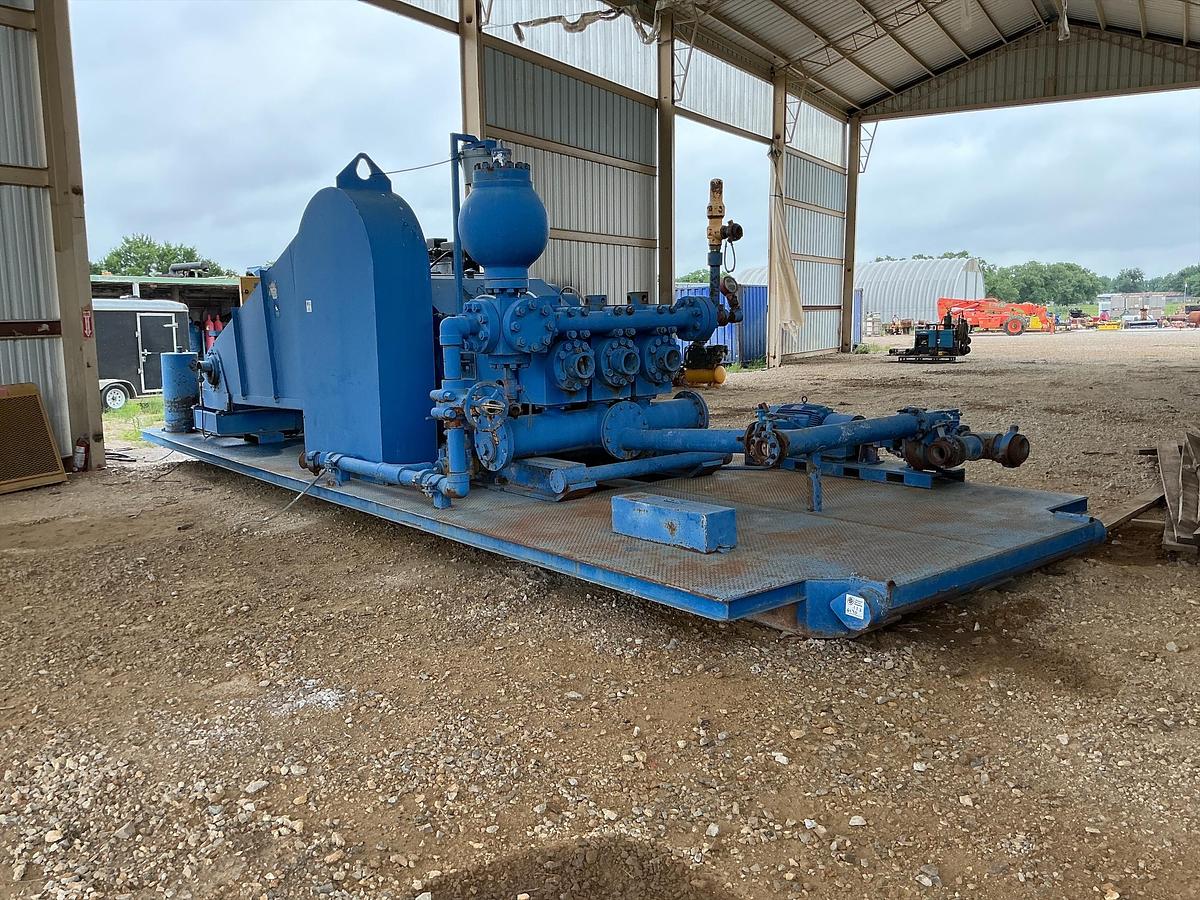 Used Mud Pump Skid
