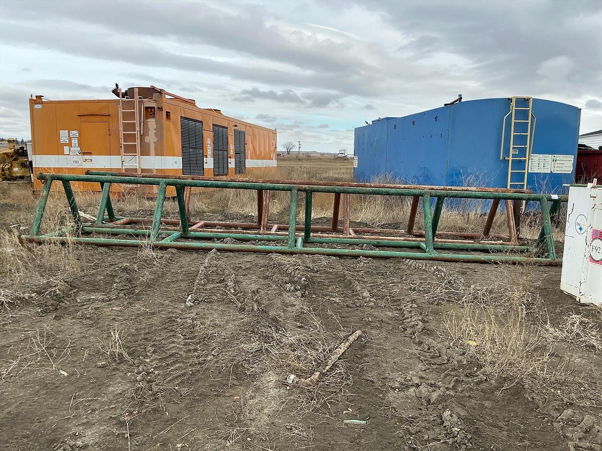 Used Welded Steel Pipe Racks
