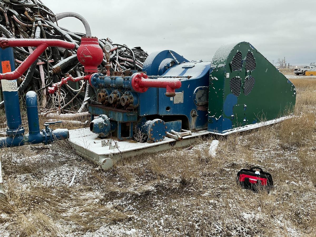 Used Continental Emsco Mud Pump 