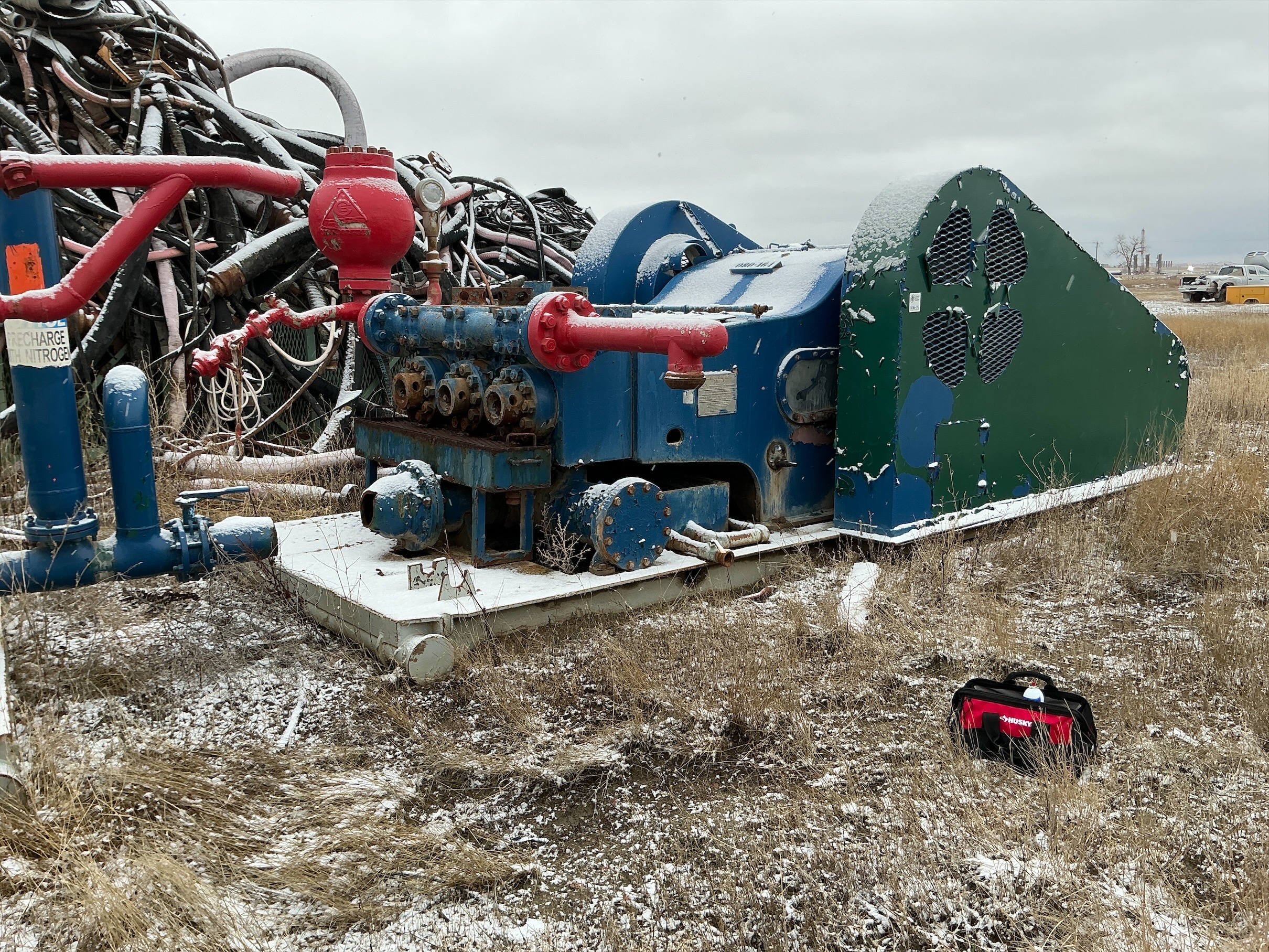 Used Continental Emsco Mud Pump