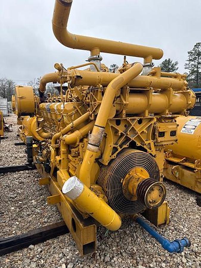Used 2012 CAT 3512-C Engine w/Generator Drive
