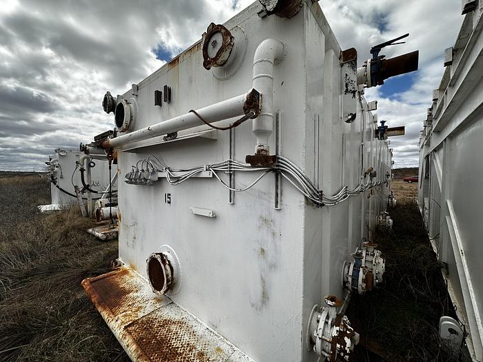 Used Steel Tank Mud Pit System