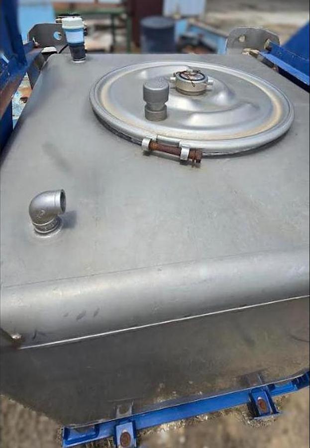 Used 350 Gallon Skid Mounted Tank