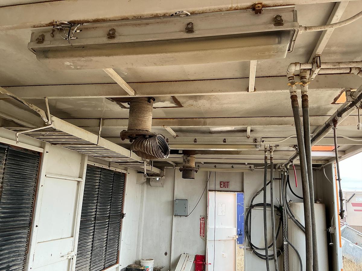 Used Welded Steel Pump Skid