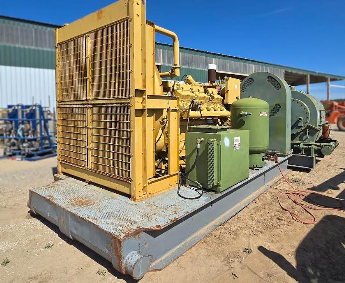 Used Ideco T-1000 Triplex Mud Pump