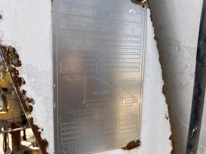 Used BDW 800-MI 1000hp Drilling Rig