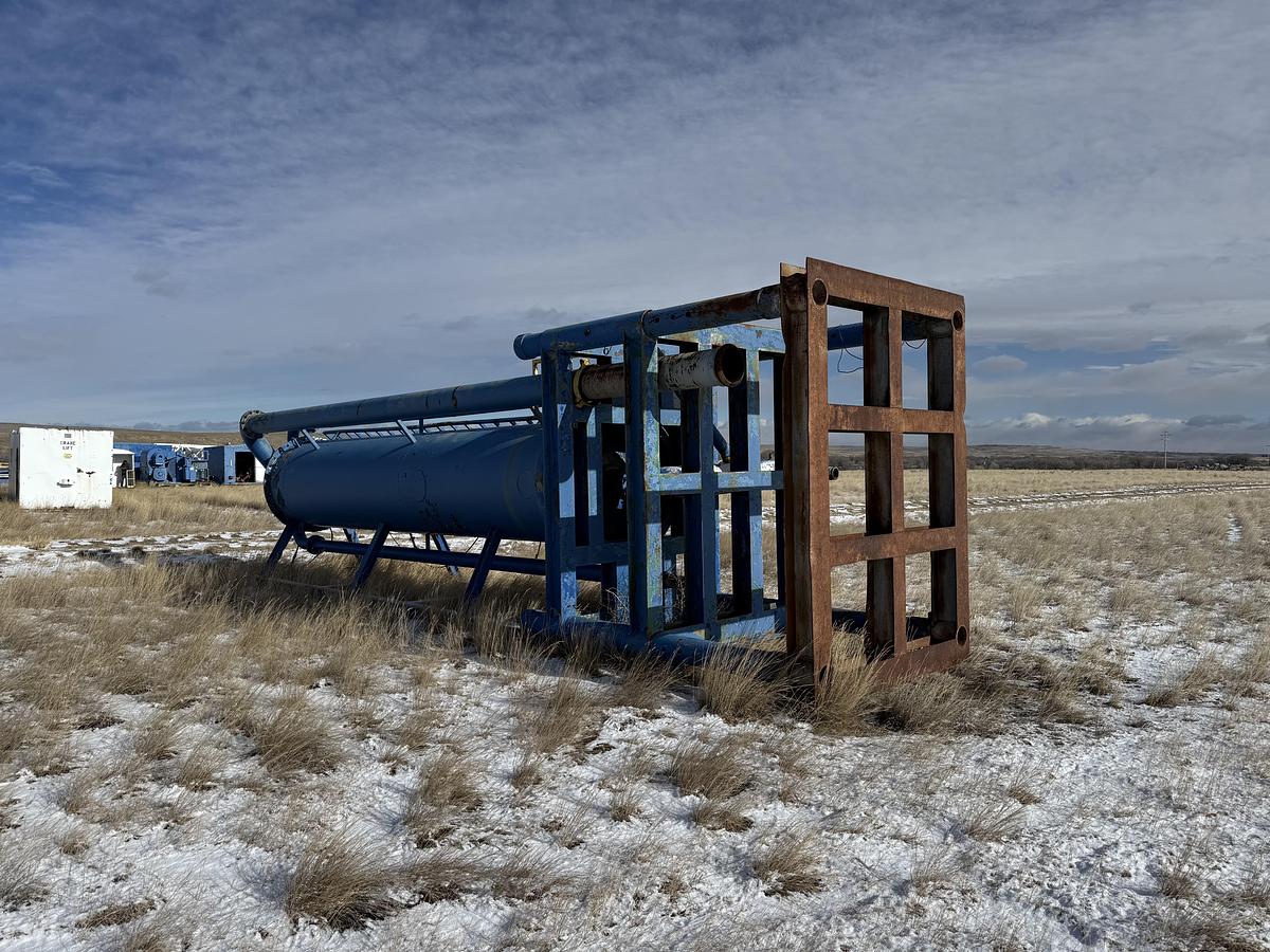 Used Gas Buster on Skid Rig #235 
