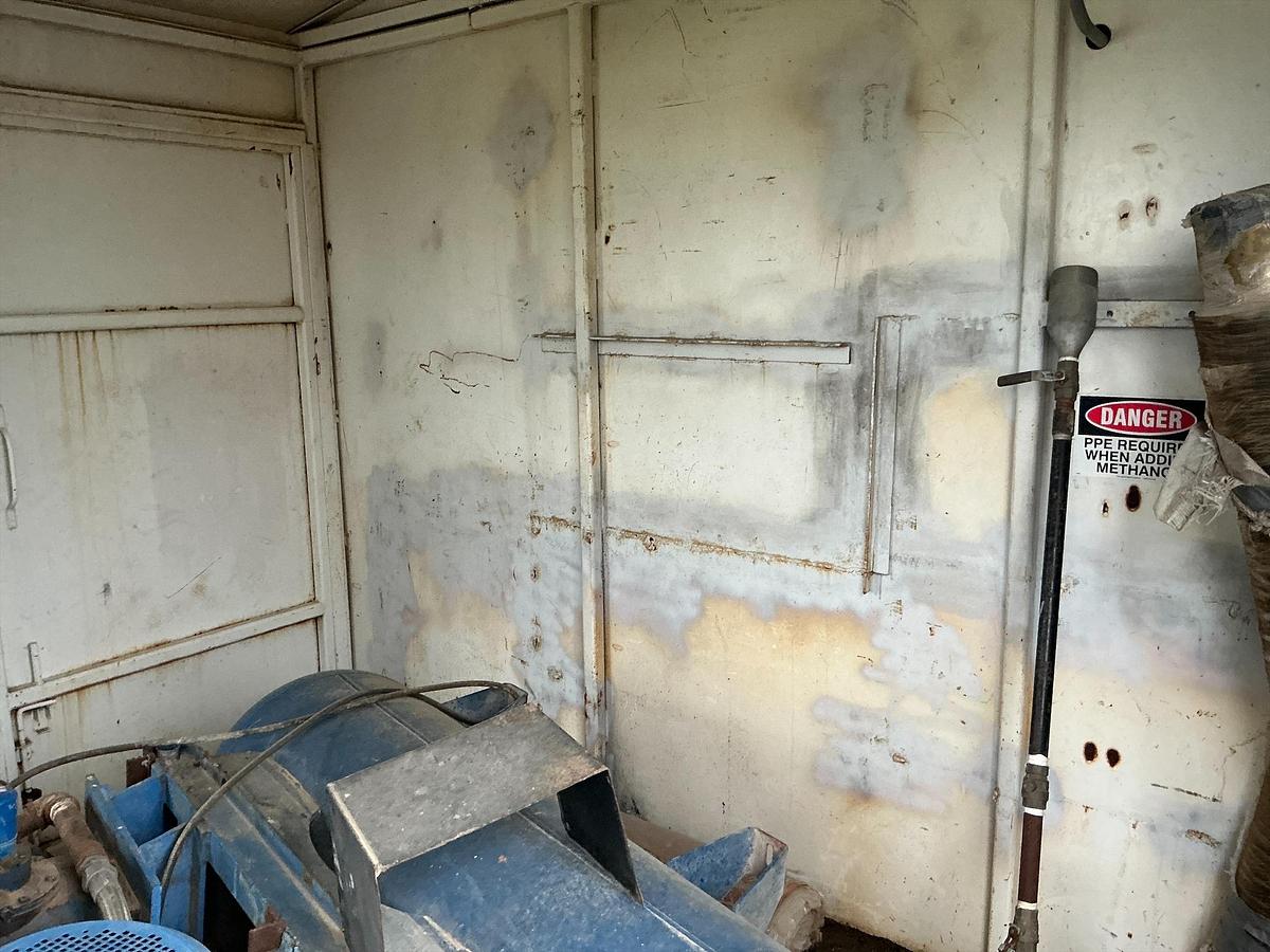 Used Detroit Series 60 Diesel Engine with Generator Skid, Switch Gear, Compressor