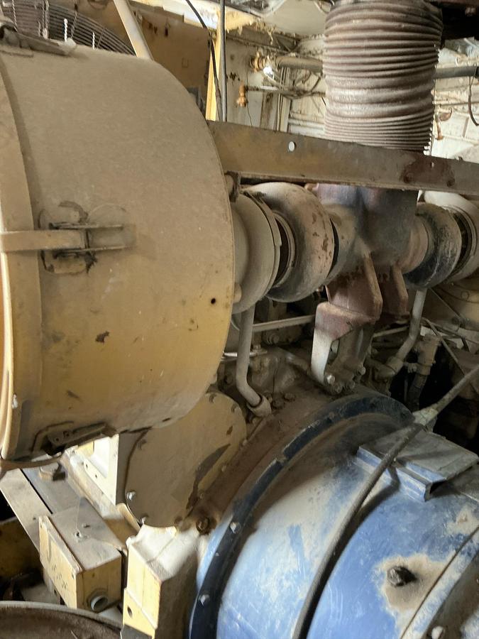 Used National Oilwell Mud Pump p/b Cat 3508 in Shed Stock #4886-49 .1.2.3