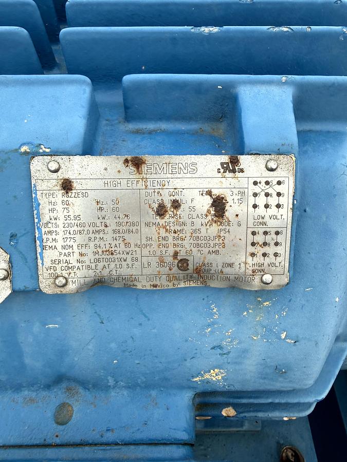 Used Siemens Centrifugal Pump