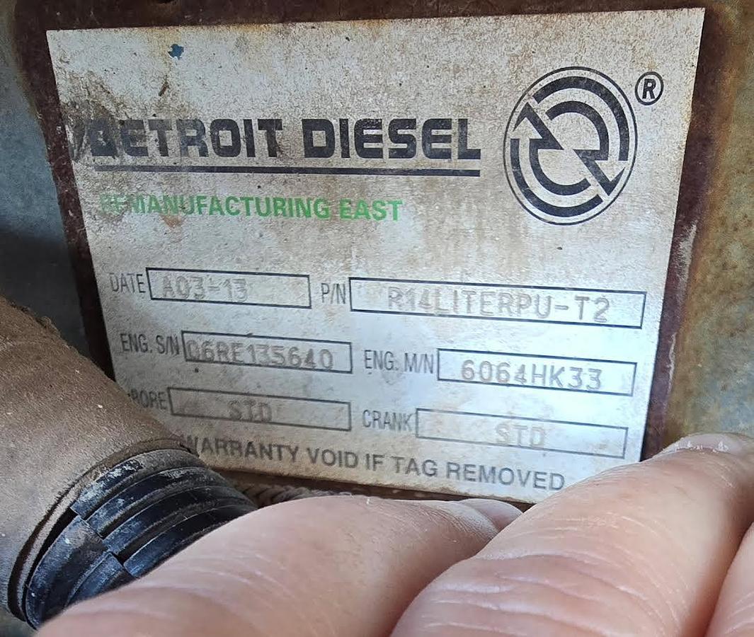 Used DETROIT SERIES 60, 14 Liter