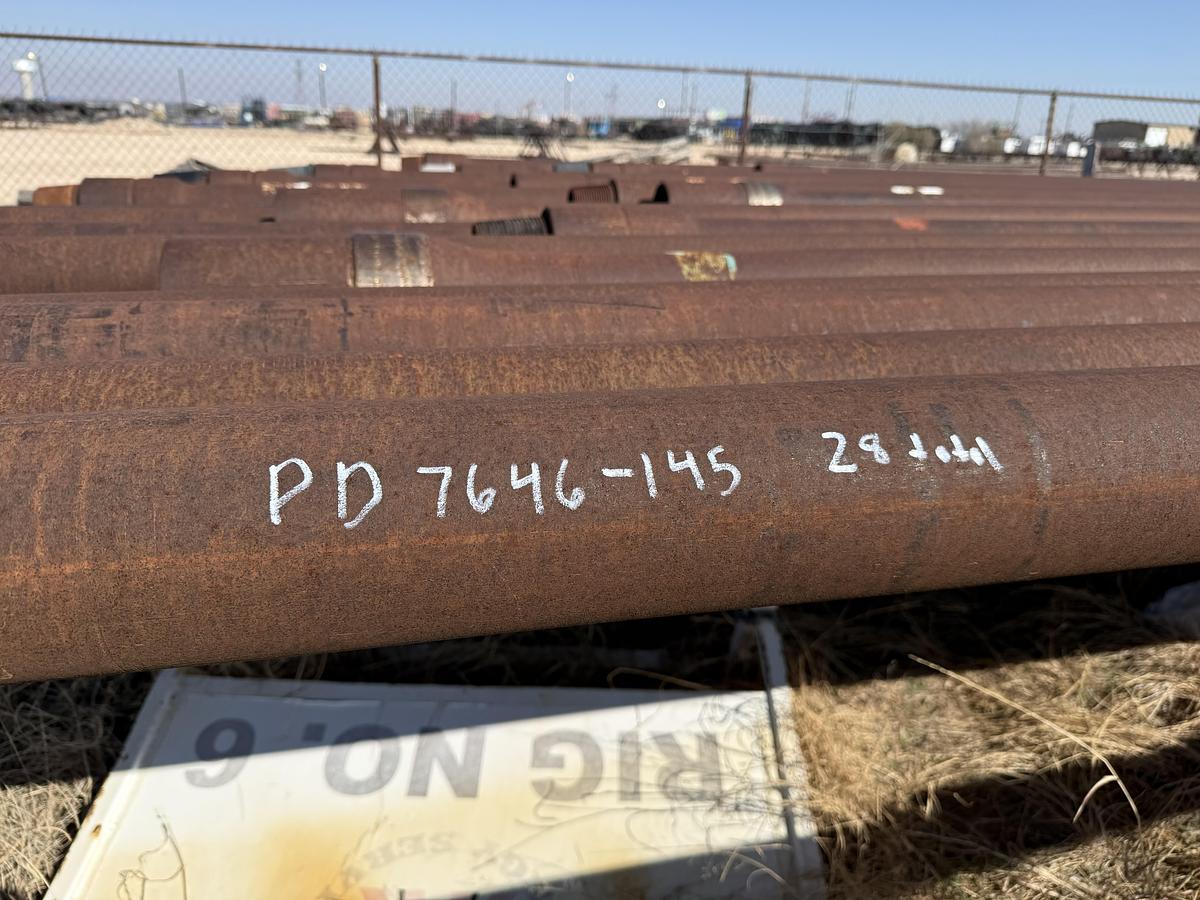 Used Drill Pipe 4-1/2 in - Range 3 - G-105 - Rack 41