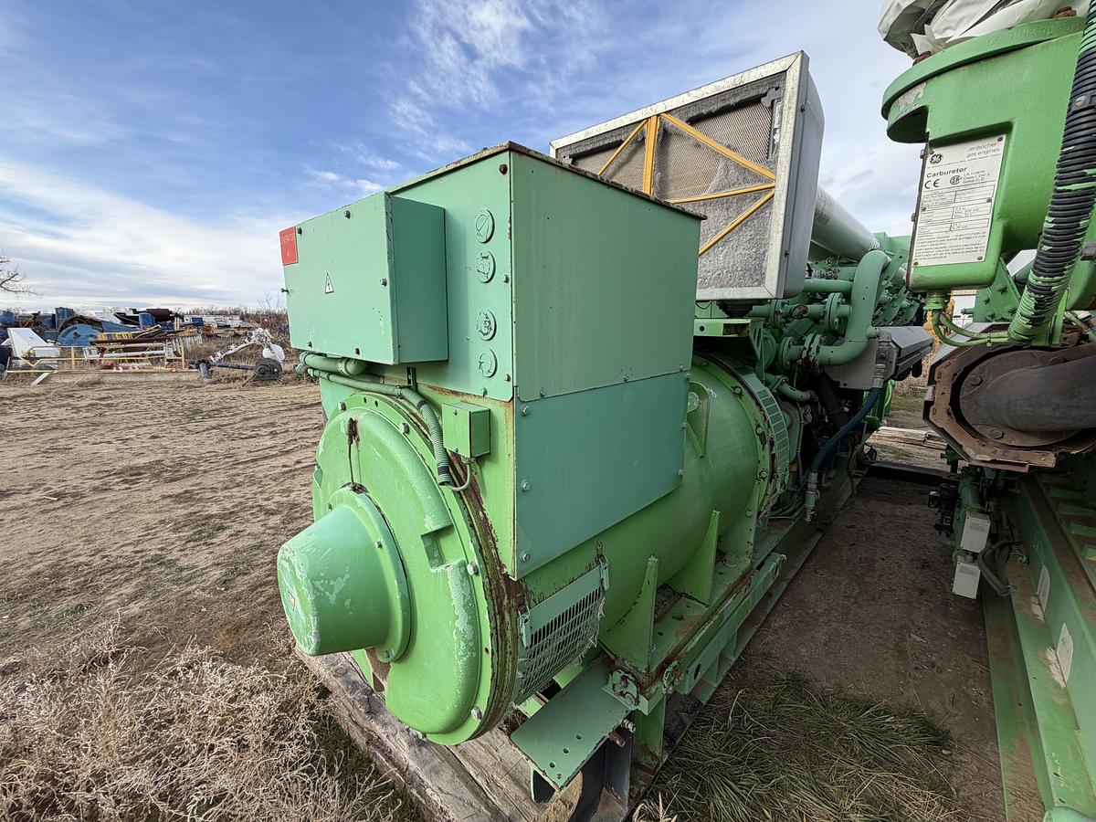 Used 2011 GE Jenbacher J320 Natural Gas Generator 1712KW
