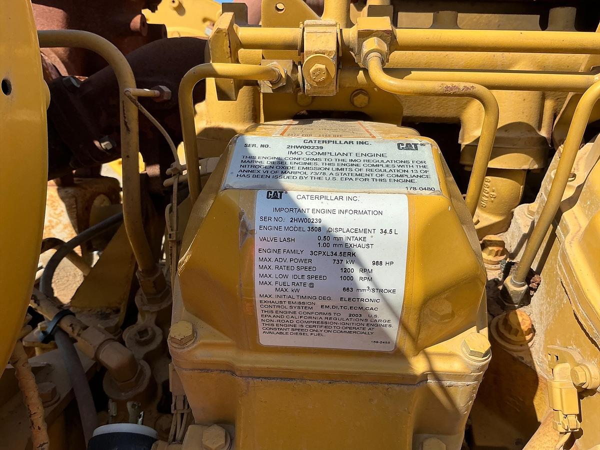 Used 2001 Cat 3508-B 800KW Generator