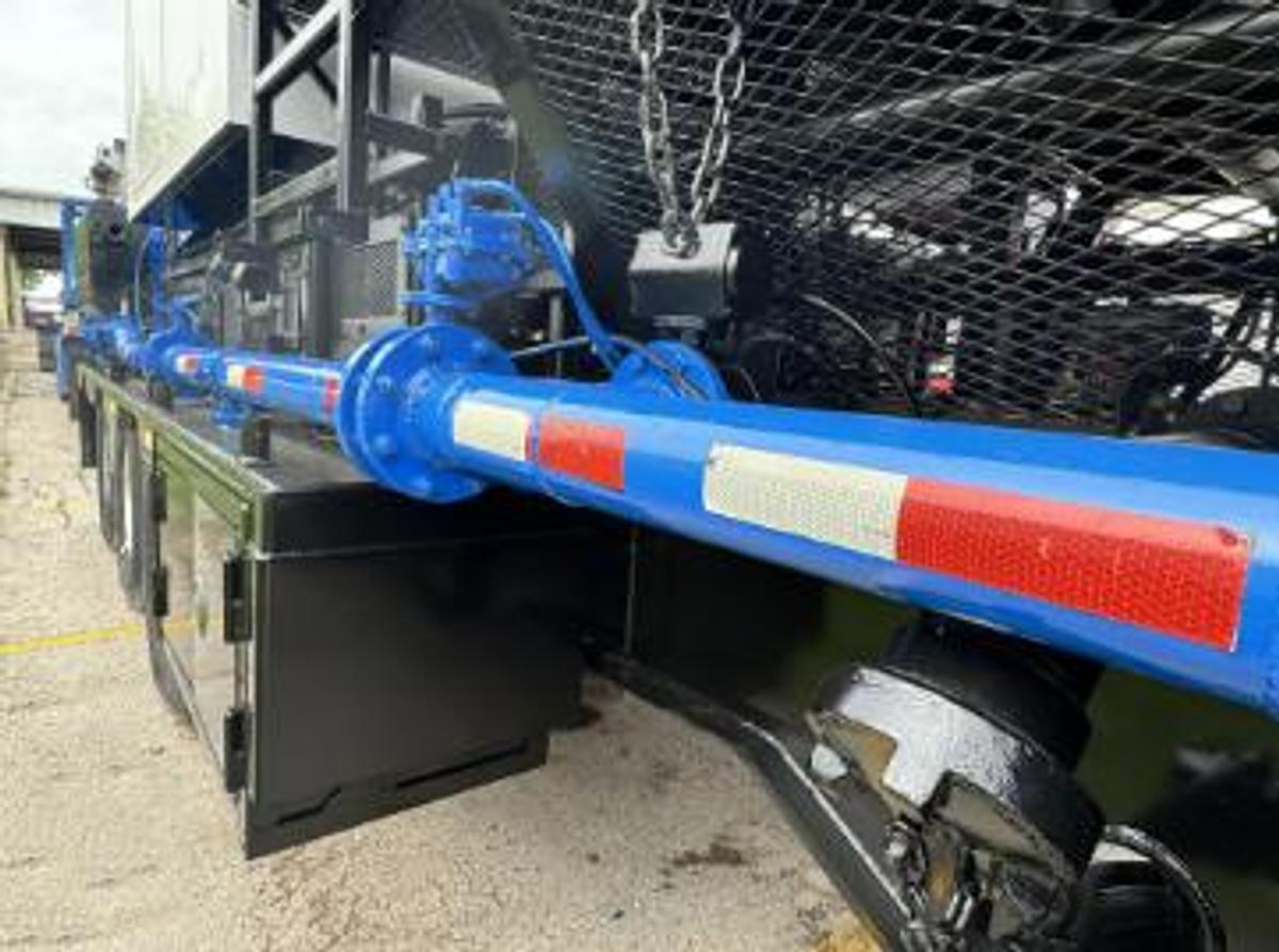 Used 2013 Total Equipment Double Pumper with Detroit MTU Series 2000, Allison S8610