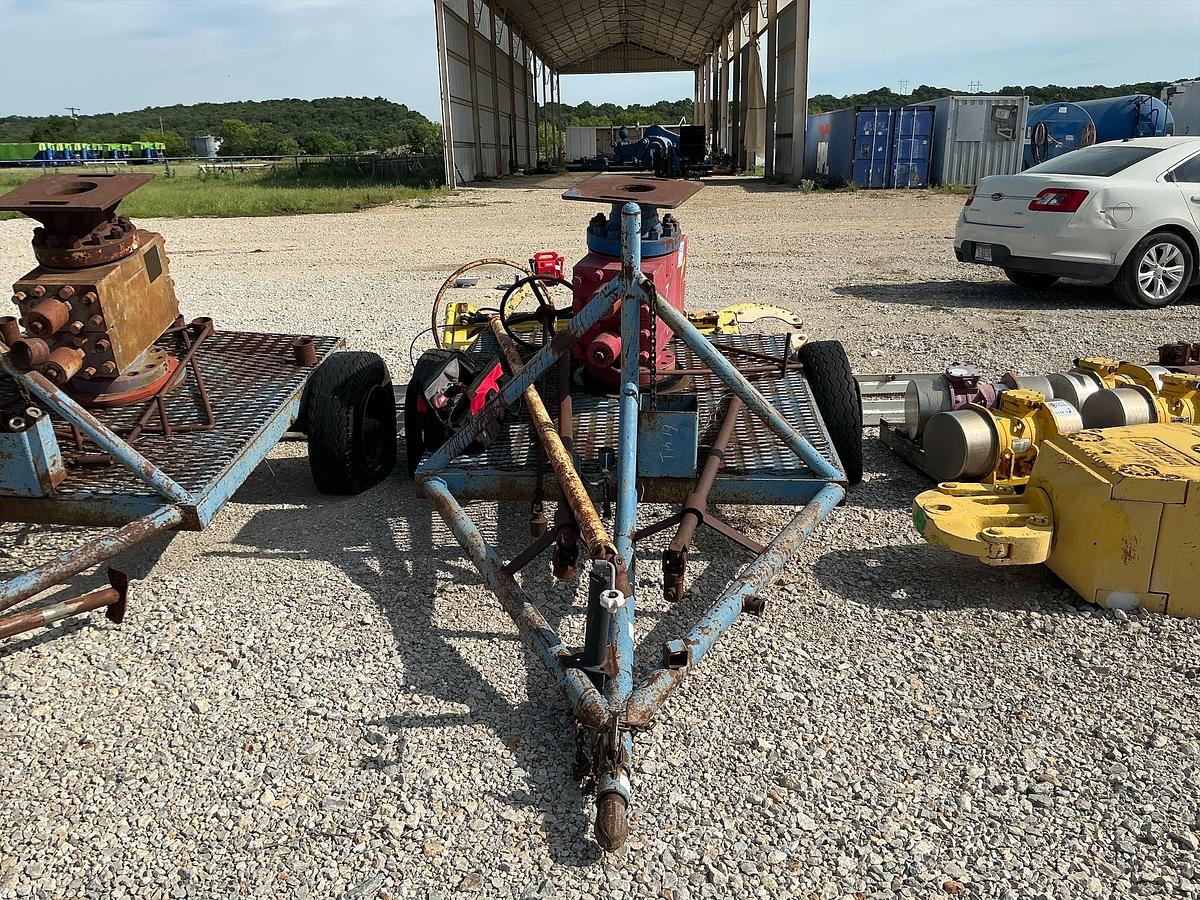 Used Manual Double Shutter BOP Trailered