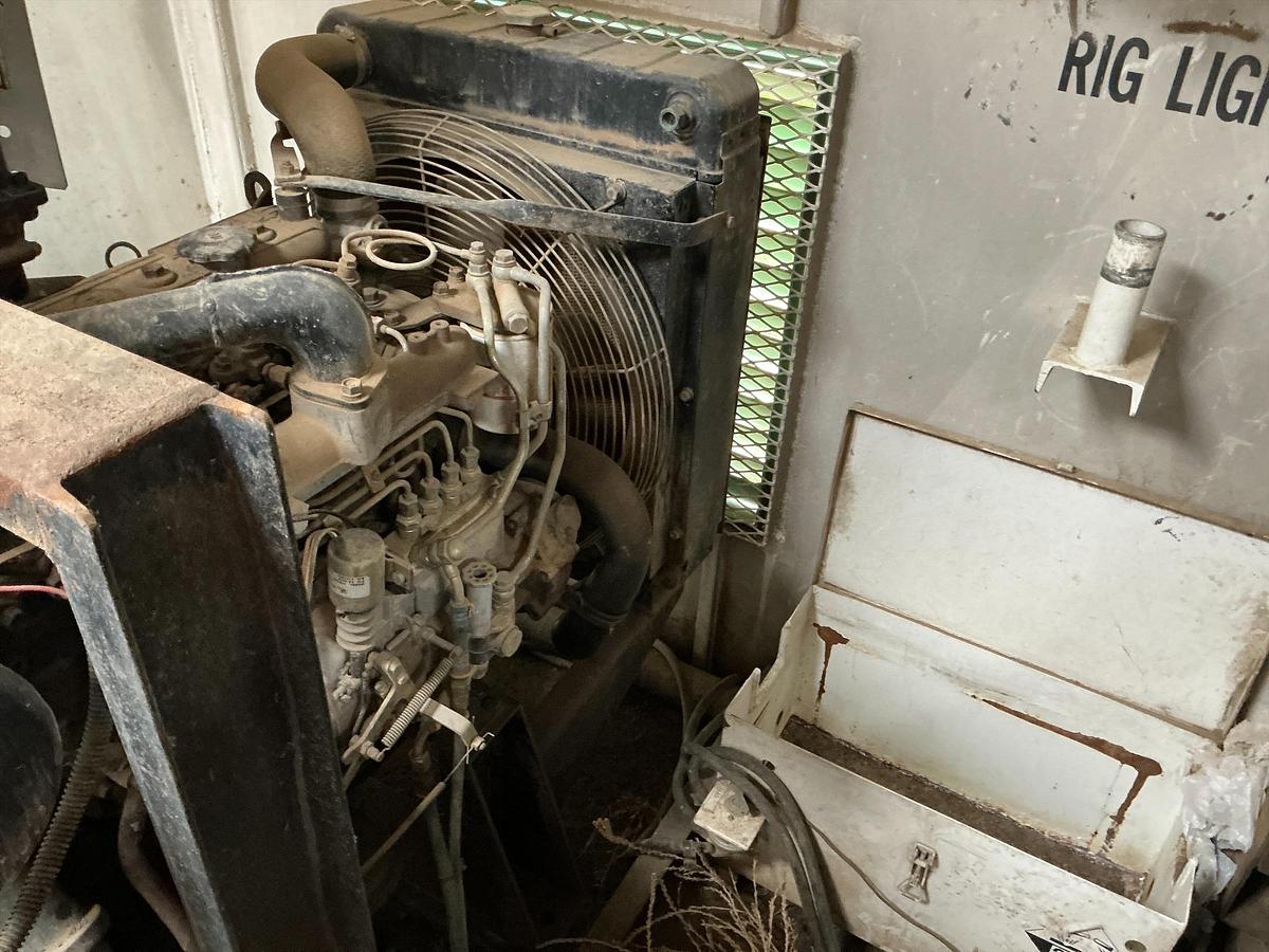 Used Isuzu 4BD1 P1V Diesel Generator
