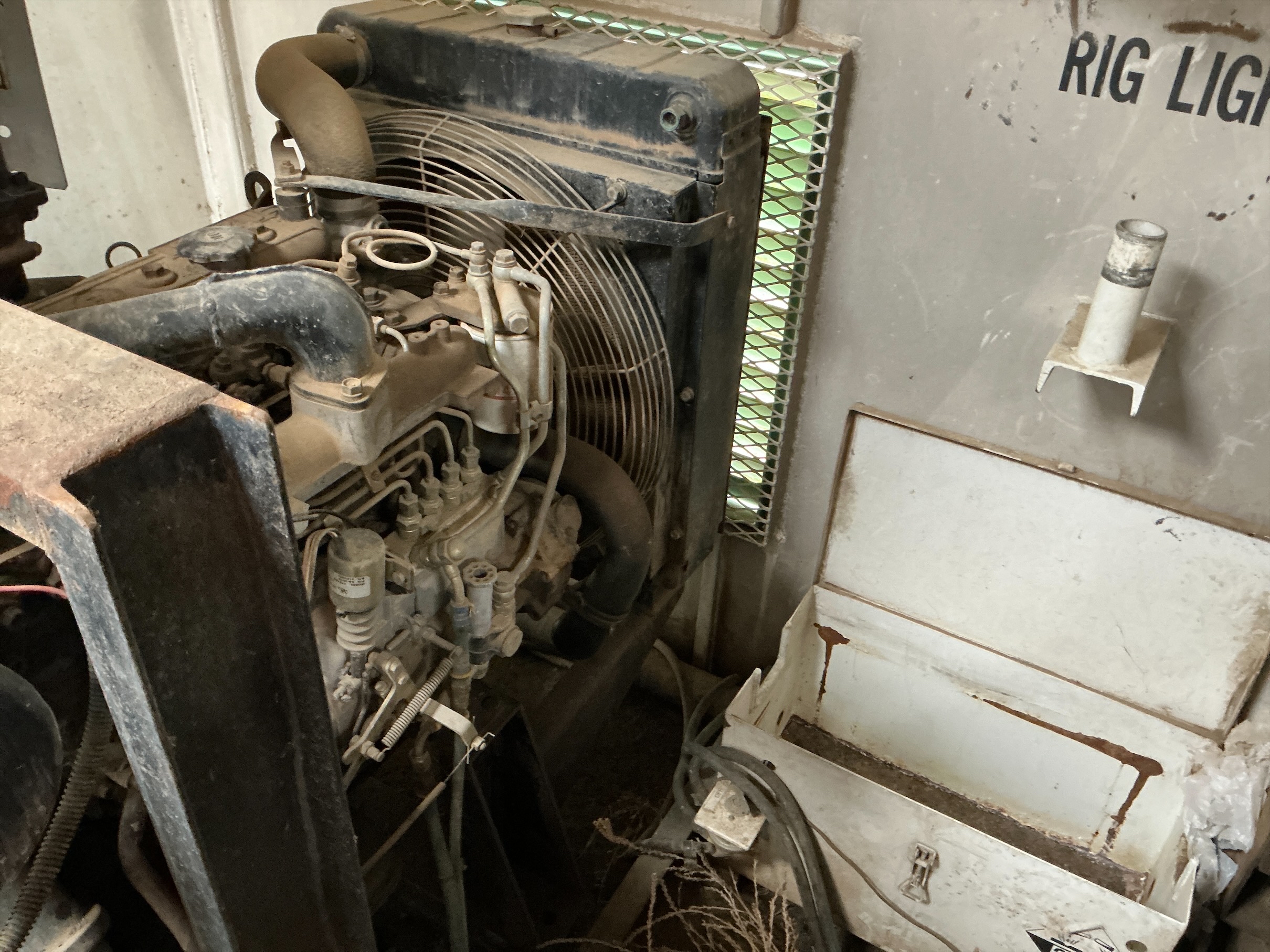 Used Isuzu 4BD1 P1V Diesel Generator