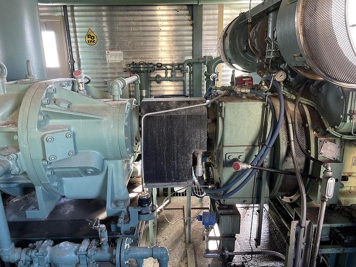 Used 2005 Cat Frick TDSH355L Caterpillar G3512LE Screw Compressor Package