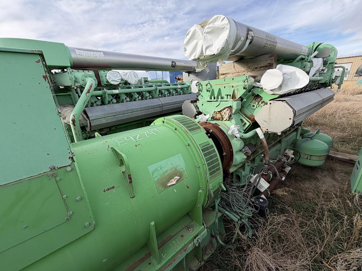Used 2011 General Electric Jenbacher JGS 320 GS Natural Gas Generator 1712KW