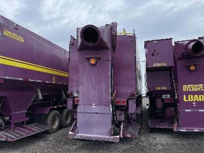 Used 2011 Convey 24 in x 45 ft Portable Transfer Trailer