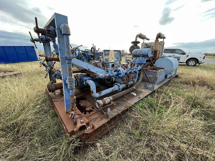 Used Ewco W250C workover mud pump