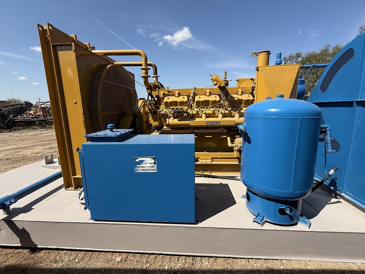 Used National Oilwell 9-P-100 Triplex Mud Pump