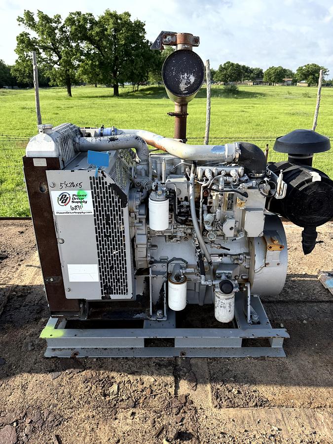 Used Cat C4.4 Skid Mounted Engine
