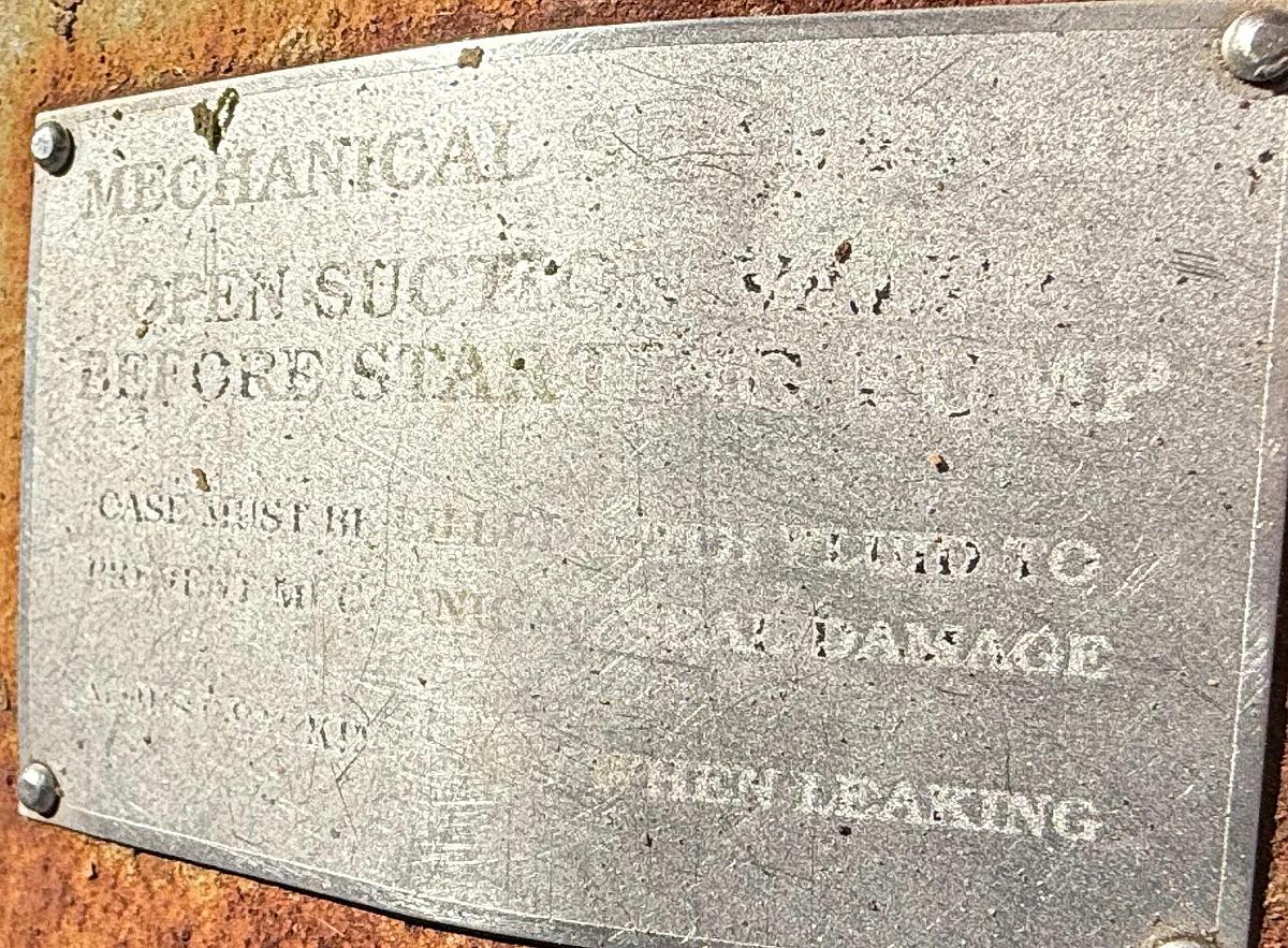 Used QZ-9 Triplex Mud Pump